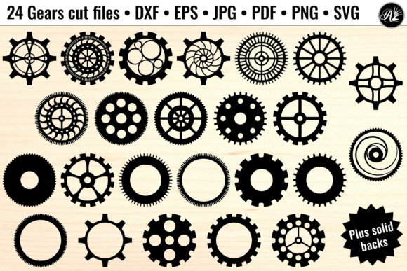 24 Gears: Laser Cutting Assets for Winter Amp Branding