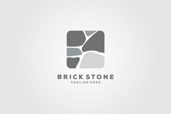 Brick Stone Logo Vector Icon: Graphics & Logos Review