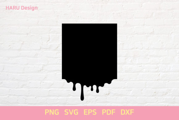 Dripping Square: Graphics & Decorative Elements Review