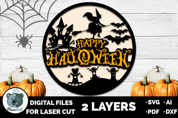 Happy Halloween Sign SVG for Glowforge: Laser Cutting Review