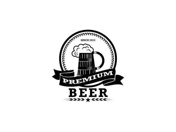 Premium Beer Vintage Badge: A Designer's Review