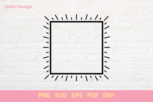 Square Frame Sparkle: Graphics & Decorative Elements Review