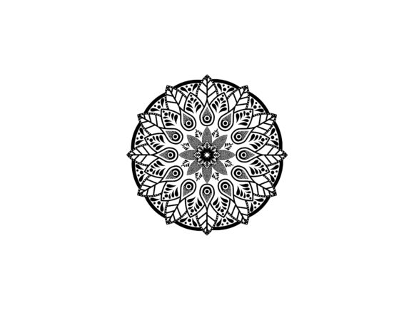 Unique Circular Mandala Graphics and Logos