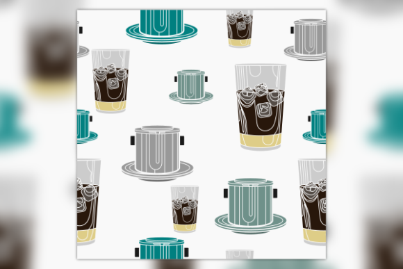 Vietnamese Iced Coffee Graphics and Patterns Review