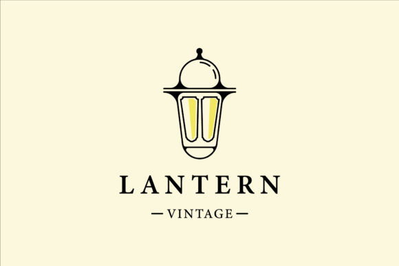 Vintage Lantern Graphics for Logos