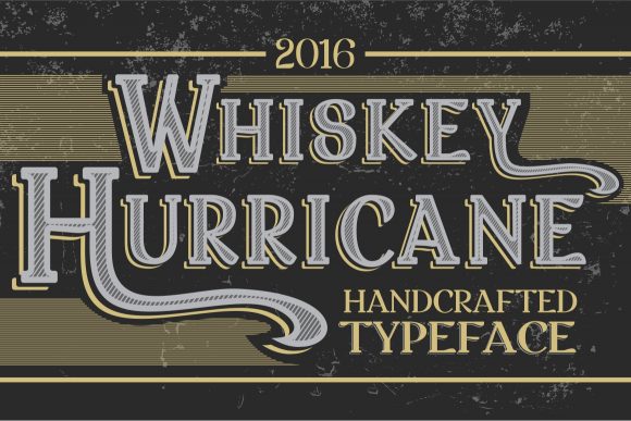 Whiskey Hurricane - Handcrafted Letters: A Seller’s Honest Review for Commercial Design Use